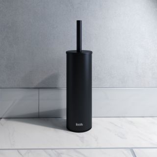 Щётка для унитаза IDDIS Optima Home напольная чёрный матовый BRUBL0i47